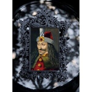 Vlad the Impaler Magnet Historical Figure Brutalist